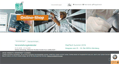 Desktop Screenshot of medtech-pharma-shop.de